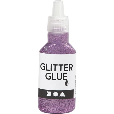Afbeelding van Creativ Company Glitterlijm Paars, 25ml