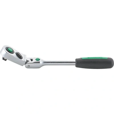 Afbeelding van Stahlwille Ratel met gewricht 1/4 inch aantal tanden 80 lengte 170 mm 2 componentengreep 1 stuk 11261010