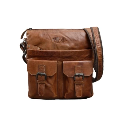 Afbeelding van Juscha Ju 47602 Schoudertas P&amp;S Lilly Little 28 X 25 3,5 Cm Cognac