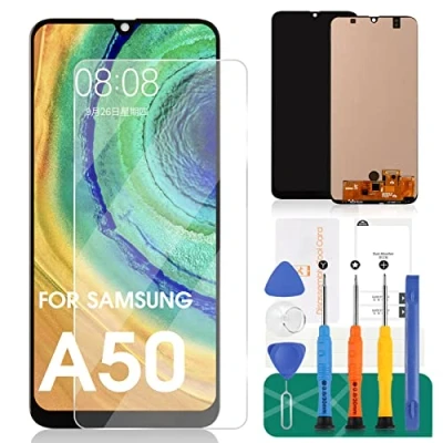 Afbeelding van OLED voor Samsung Galaxy A50 2019 Vervanging A50S Lcd scherm A505 A507 SM A505F A505FN Touch Digitizer A507F A507FN Reparatie Kits (Ondersteuning Figerprint Functie)