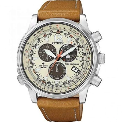 Afbeelding van CITIZEN Analoog CB5860 35X, Beige, Strepen