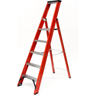 Afbeelding van Kelfort Plateautrap Magnus, met beugel, 1x5 treden
