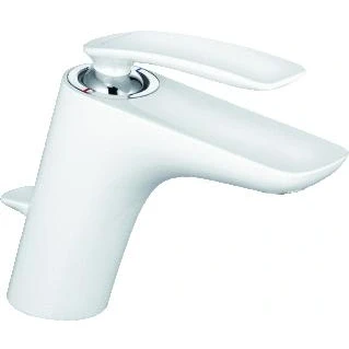 Afbeelding van Kludi balance 1 gats wastafelkraan met waste wit 520239175