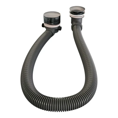 Afbeelding van Brauer gunmetal Edition Badvulcombinatie PVD geborsteld