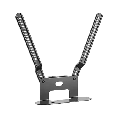 Afbeelding van RICOO Soundbarhouder voor Sonos Beam, luidsprekerhouder LH061 directe montage op tv, tv muurbeugel of standaard, soundbar houder luidsprekerhouder, zwart