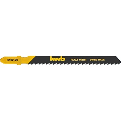 Afbeelding van KWB Decoupeerzaagbladen Hout Middel 6102 20