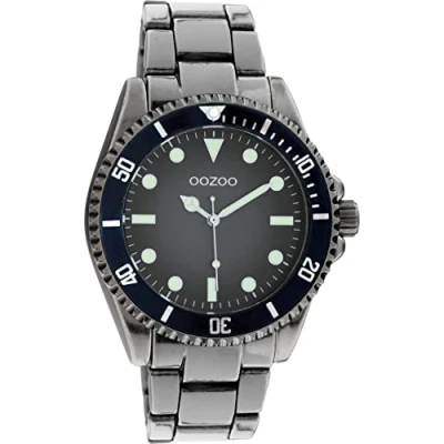 Afbeelding van Oozoo Horloge, Heren, Maat: One Size, Grau
