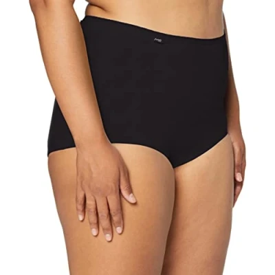 Afbeelding van Sloggi 24/7 Microfibre Maxi Dames Slip Zwart Maat 38