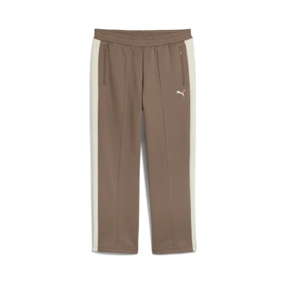 Afbeelding van Puma T7 Always ON Relaxed Trainingsbroek, Heren, Maat: Small, Totally taupe