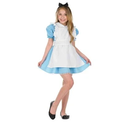 Afbeelding van Fun Shack Alice Kostuums Kinderen, Wereldboek Dag Jurk, Kostuum Meisjes, Wereld Boekdag