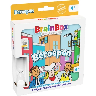 Afbeelding van Brainbox Pocket Beroepen Nederlands Kaartspel