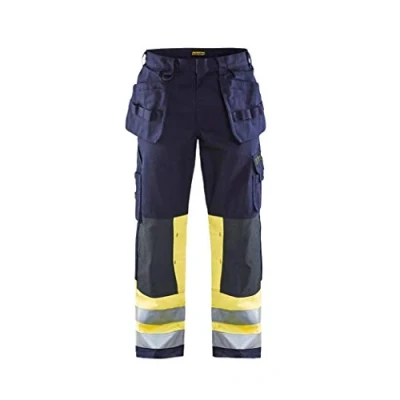 Afbeelding van Blaklader Multinorm werkbroek 1479 1514 Marine/High Vis Geel C156