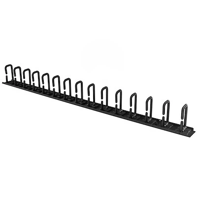 Afbeelding van StarTech.com Verticale kabelmanager met D ring haken 0U 91 cm