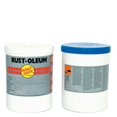 Afbeelding van rust oleum 5412 epoxy reparatieplamuur 2 kg