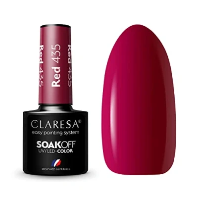 Afbeelding van CLARESA gellak ROOD 435 5g