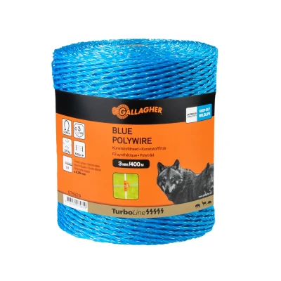 Afbeelding van Blauw schrikdraad 400 meter