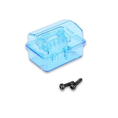Afbeelding van Waterproof Receiver Box for 1/10 RC Remote Control Car Slash Traxxas Huanqi727 (Transparent)
