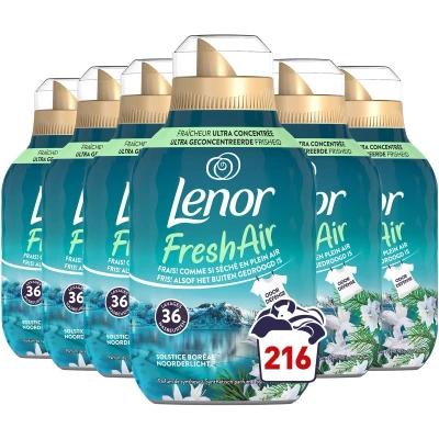 Afbeelding van Lenor Fresh Air Wasverzachter Noorderlicht 36 Wasbeurten