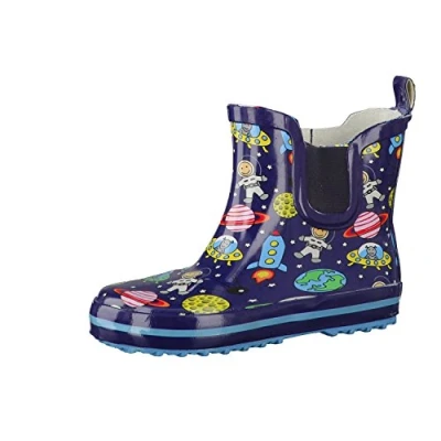 Afbeelding van BeckSpaceJongensRubberlaarzenRubberen broek, blauw, 18 EU
