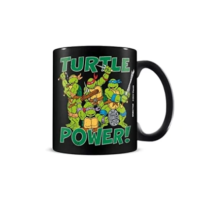 Afbeelding van Pyramid International MGB27769 Teenage Mutant Ninja Turtles Keramische Koffie Mok, Turtle Power Design, 11oz Capaciteit