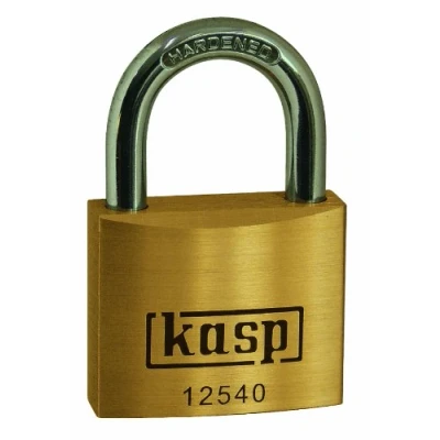 Afbeelding van Kasp K12540 Hangslot 40 mm Verschillend sluitend Goud geel Sleutelslot