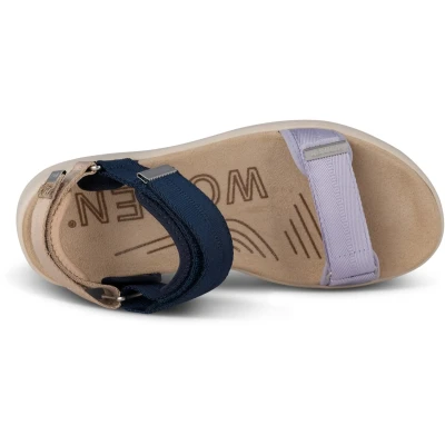 Afbeelding van Woden LINE Outdoorsandalen, Dames, Maat: 42, Space multi Textiel/ synthetisch