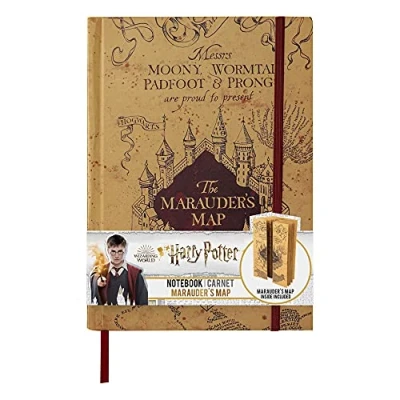 Afbeelding van Cinereplicas Harry Potter Notitieboek A5 Marauder&#039;s Map Creme