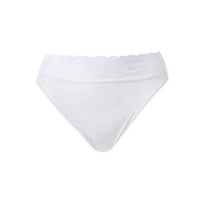 Afbeelding van CALIDA Iconics Vrouwen Midi slip Wit Maat 40 42
