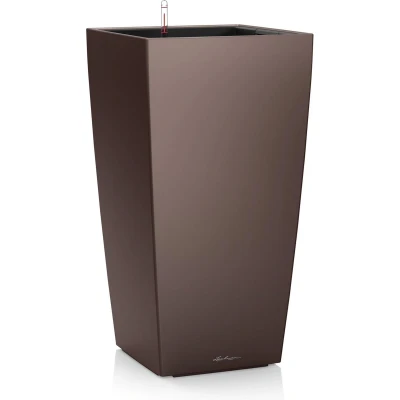 Afbeelding van Lechuza Cubico premium 50 Espresso metallic