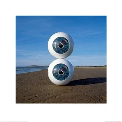 Afbeelding van Kunstdruk Pink Floyd Pulse Eyeballs 40x40cm