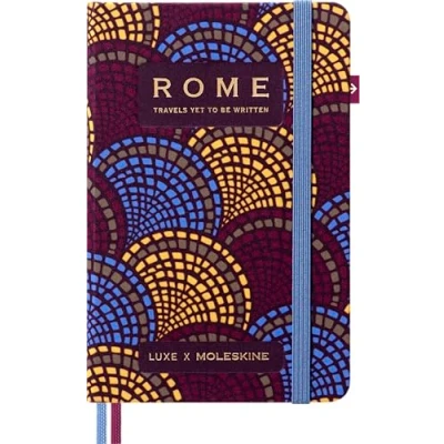 Afbeelding van Moleskine LUXE x Rome City Reisgids Notebook, Pocket (3.5&quot; 5.5&quot;), 112 pagina&#039;s