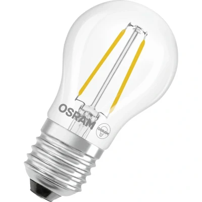 Afbeelding van OSRAM LED lamp Star Globe P25 Filament, 4000 K neutraal wit, 1,8 W, E27, helder, 250 lm, voor tafellampen, decoratieve lampen, accentverlichting, 15.000 uur