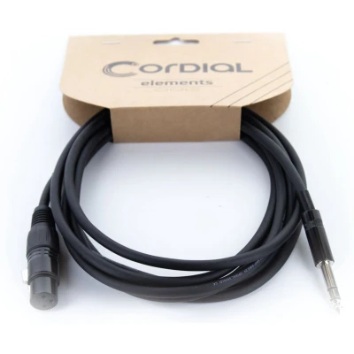 Afbeelding van Cordial EM 0.5 FV Microkabel 0,5 m Microfoonkabel