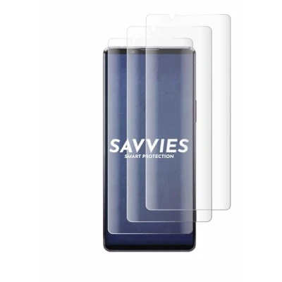 Afbeelding van Savvies Screenprotector voor Sony Xperia 1 II Folie Beschermfolie transparant volledig dekking (4 Stuks)