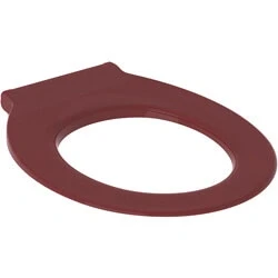 Afbeelding van Geberit 300 closetzitting zonder deksel antibacterieel rood 501442001 501 442 00 1