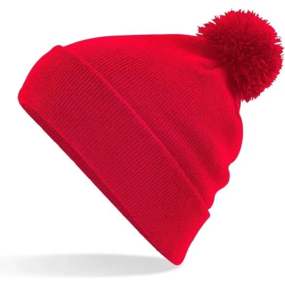 Afbeelding van Senvi Original Pom Beanie Rood (One size fits all)