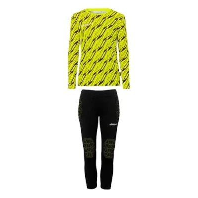 Afbeelding van Uhlsport Progressive Goalkeeper Bundle Junior Fluo Yellow Black