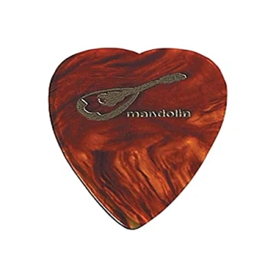 Afbeelding van Vuursteen Plectrum/Pick Mandoline 0,64 mm, 12 stuks