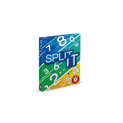 Afbeelding van Piatnik 6675 Split It Goed gedeeld is half gewonnen kaartspel handig typen vanaf 8 jaar