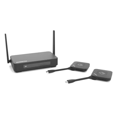 Afbeelding van Marmitek Stream 4K Pro Draadloos presentatiesysteem (draadloze ontvanger en 2 zenders) Ultra HD Wireless Extender USB C AirPlay Chromecast Miracast