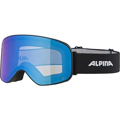 Afbeelding van Skibril Alpina Slope Q Lite Black Matt