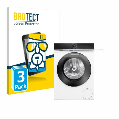 Afbeelding van BROTECT Screenprotector voor Siemens WG56B2041 IQ700 Touchdisplay Folie Beschermfolie Beschermglas transparant (3 Stuks)