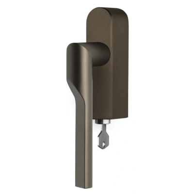 Afbeelding van Formani Rivio by Gensler GL101 DKLOCK O draaikiepgarnituur afsluitbaar rechtsdraaiend brons