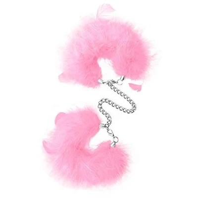 Afbeelding van Manchetten S Pleasures Feather Roze