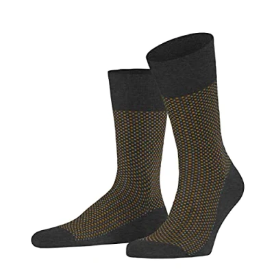 Afbeelding van Falke Uptown TIE Business &amp; Casual Sokken, Heren, Maat: 41/42, Anthracite mel