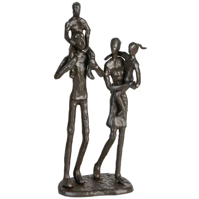 Afbeelding van Gilde Metal Sculpture &#039;Family&#039;