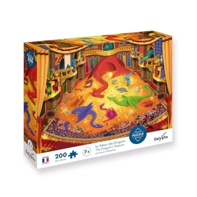 Afbeelding van Calypto Drachenschatz 200 Teile Puzzle