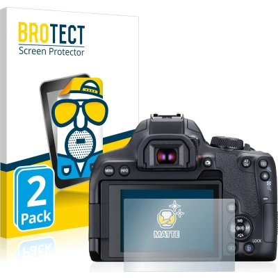 Afbeelding van BROTECT Screenprotector voor Canon EOS 850D Folie Beschermfolie matte (2 Stuks)