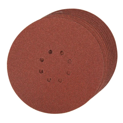 Afbeelding van Silverline Schuurschijf 225mm K60 Klittenband 10stuks