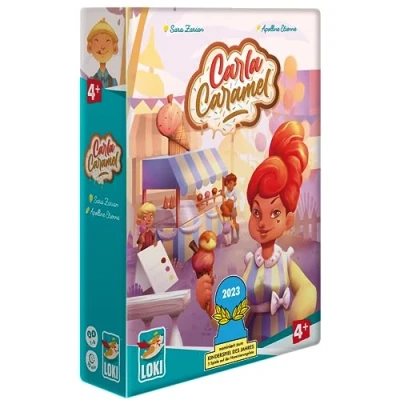Afbeelding van LOKI Carla Caramel kinderspel, voor 1 tot 6 spelers, genomineerd